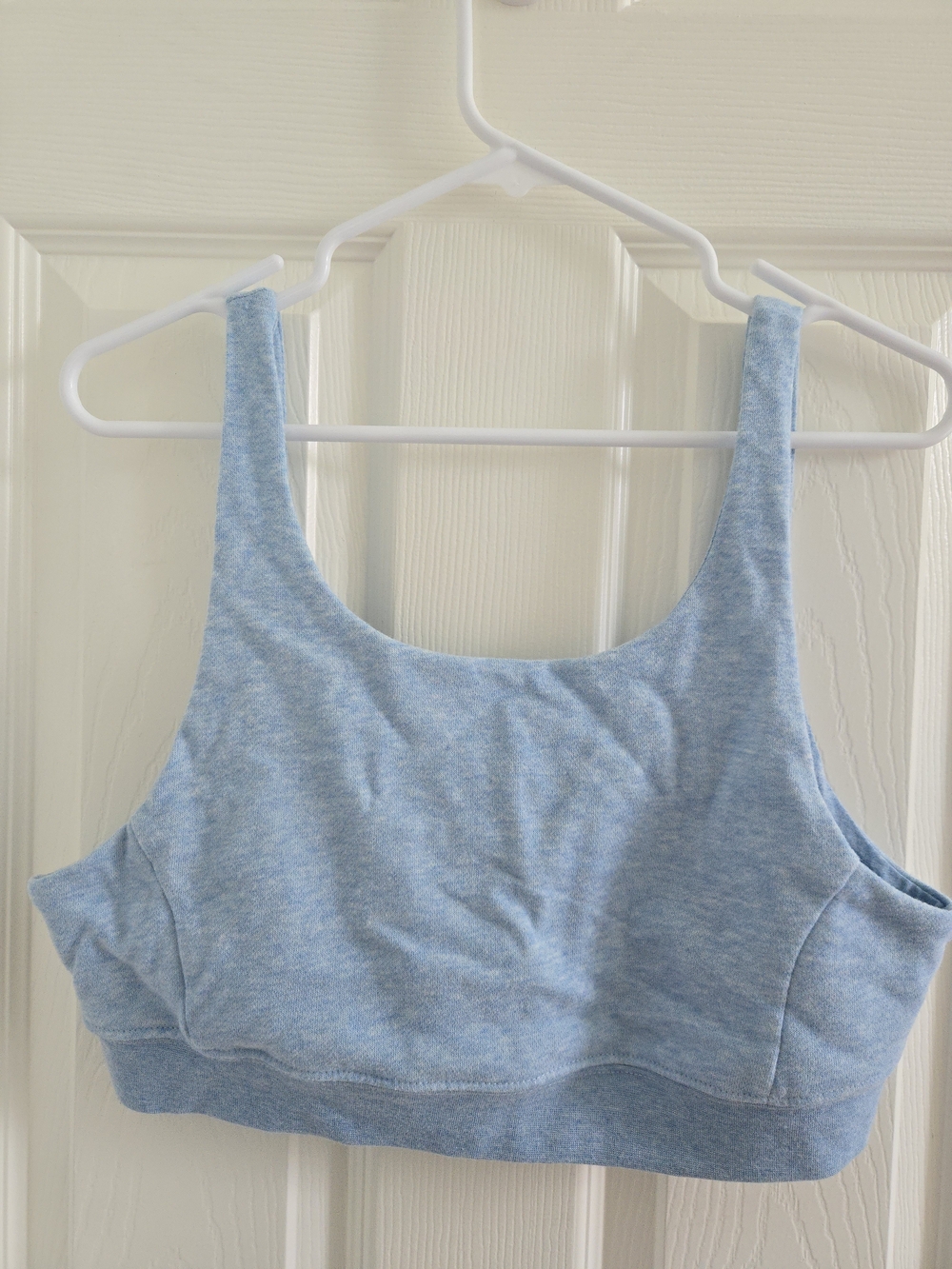 NEW Marika XL Seamless Light Blue Bra Top, Super Soft, Loungewear, Summer